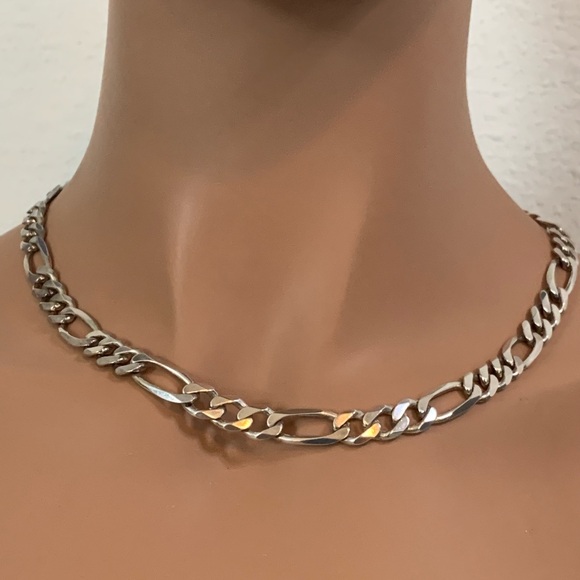 Silpada Unisex EXTREMELY RARE Sterling Figaro 20” Necklace - Picture 2 of 16